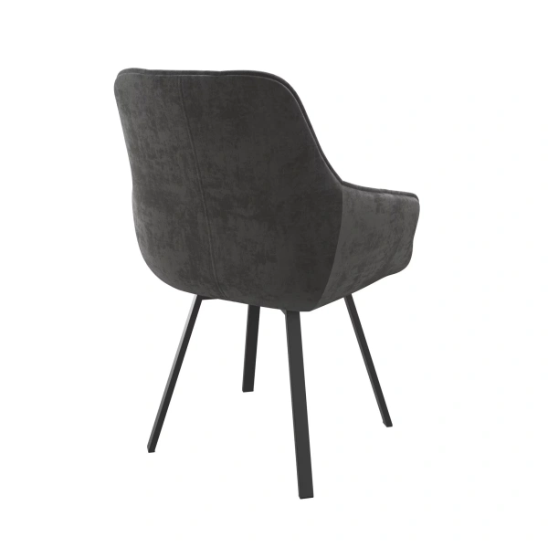 Стул ROMEO ANTRACITE BRANDY 28 BK